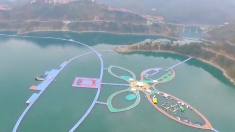 Longest floating path opens in southwest China