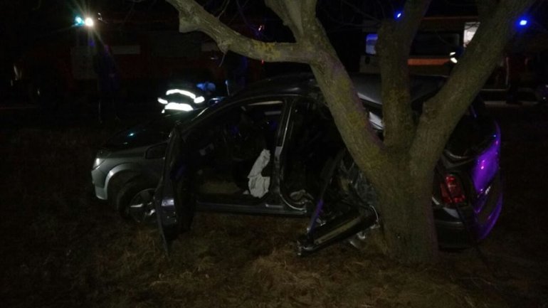 Two hospitalized after car crash (PHOTO)