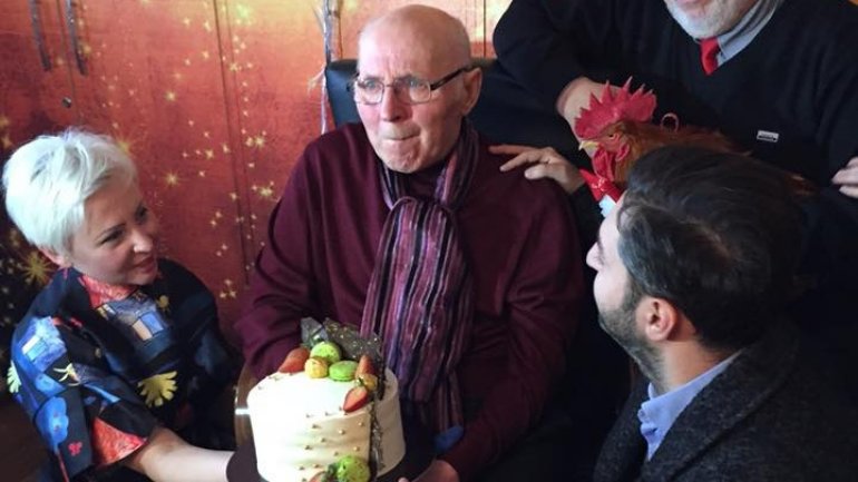 Moldovan humorist and producer Gheorghe Urschi celebrates his birthday (VIDEO)