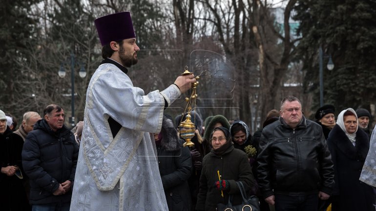 The feast of Epiphany Eve celebrated by Orthodox Christians (PHOTOREPORT)