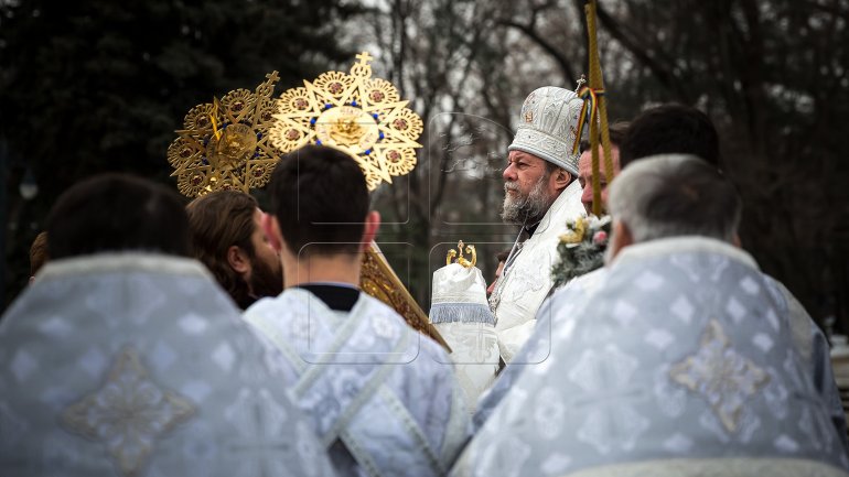 The feast of Epiphany Eve celebrated by Orthodox Christians (PHOTOREPORT)