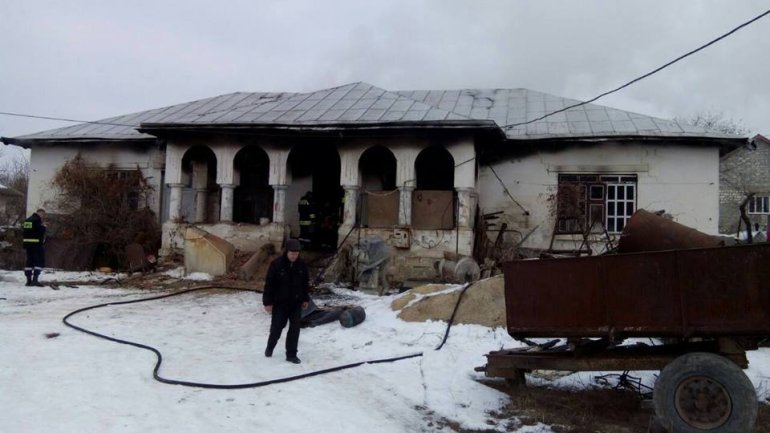 Mill in Hincesti district catches fire (PHOTO)