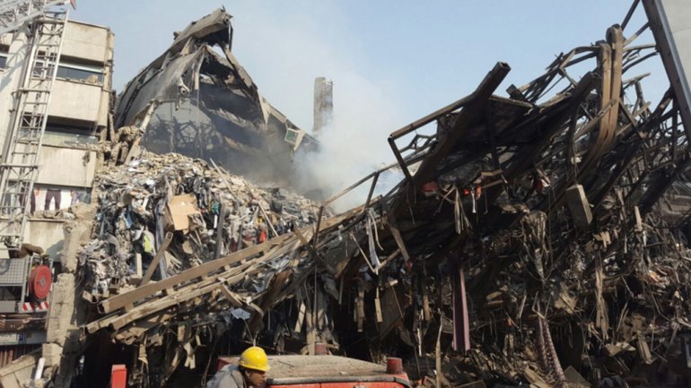 At least 75 dead after building collapses following devastating fire in Tehran (PHOTO/VIDEO)