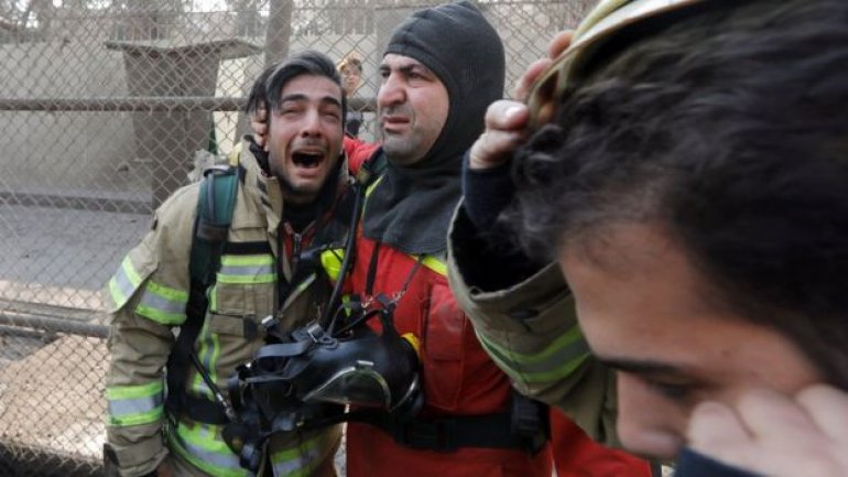 At least 75 dead after building collapses following devastating fire in Tehran (PHOTO/VIDEO)