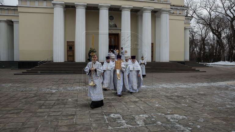 The feast of Epiphany Eve celebrated by Orthodox Christians (PHOTOREPORT)