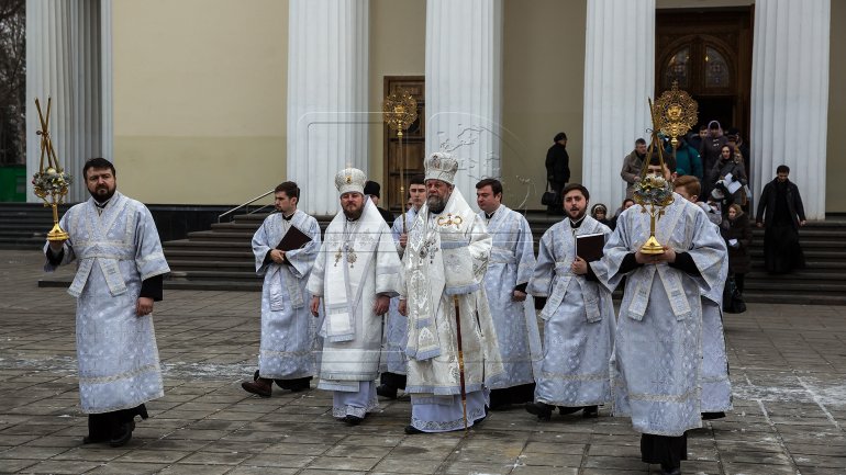 The feast of Epiphany Eve celebrated by Orthodox Christians (PHOTOREPORT)