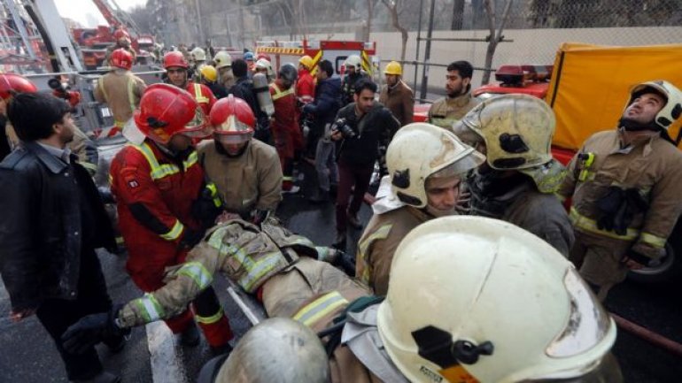 At least 75 dead after building collapses following devastating fire in Tehran (PHOTO/VIDEO)