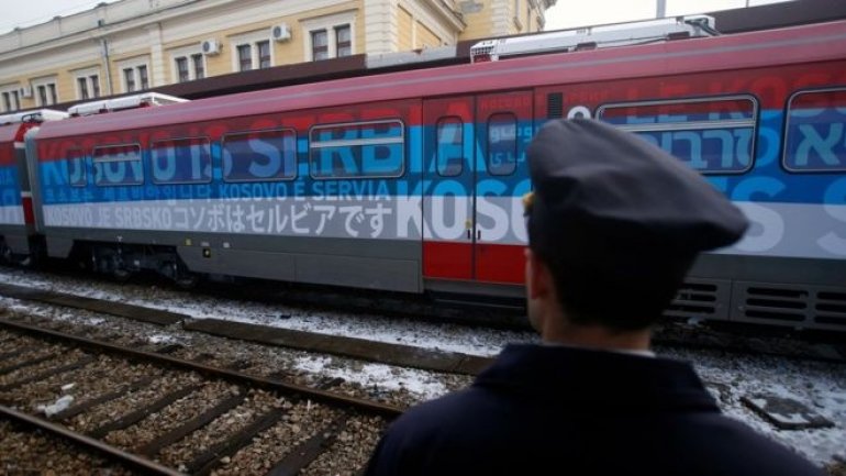 Serbian train sparks escalation in tensions with Kosovo