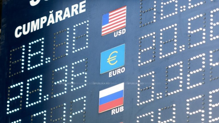 EXCHANGE RATE 25 JANUARY 2017:Euro goes up in comparison to Moldovan leu