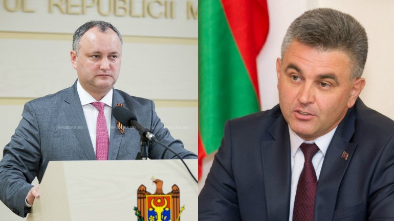 President Igor Dodon to meet Transnistrian region "leader", Vadim Krasnoselsky