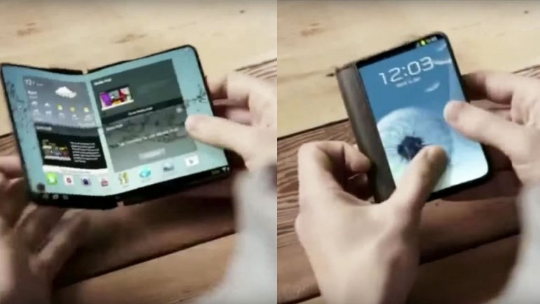 Samsung foldable phone could become reality this year