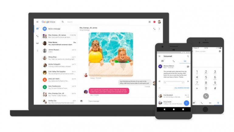 The new Google Voice launches, bringing a modern group chat