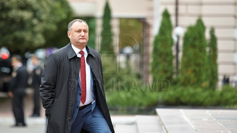 Moldovan president starts official visit to Russia