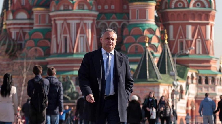 President Igor Dodon meets Russian counterpart Vladimir Putin 