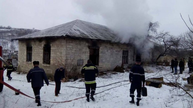 Mill in Hincesti district catches fire (PHOTO)