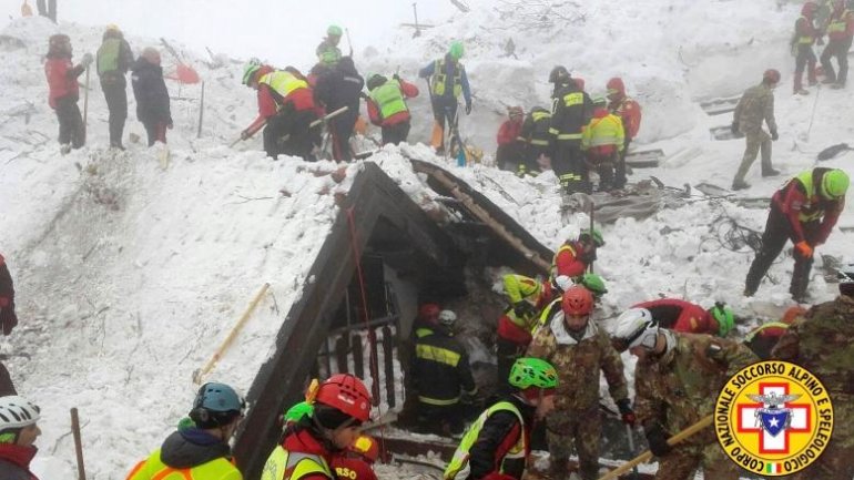 People missing from avalanche-hit hotel in Italy rise to 24