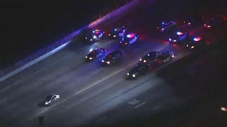 Attempted murder suspect taunts police during bizarre Los Angeles police pursuit