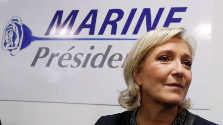 Polls show Marine Le Pen becomes most popular ahead of French presidential elections