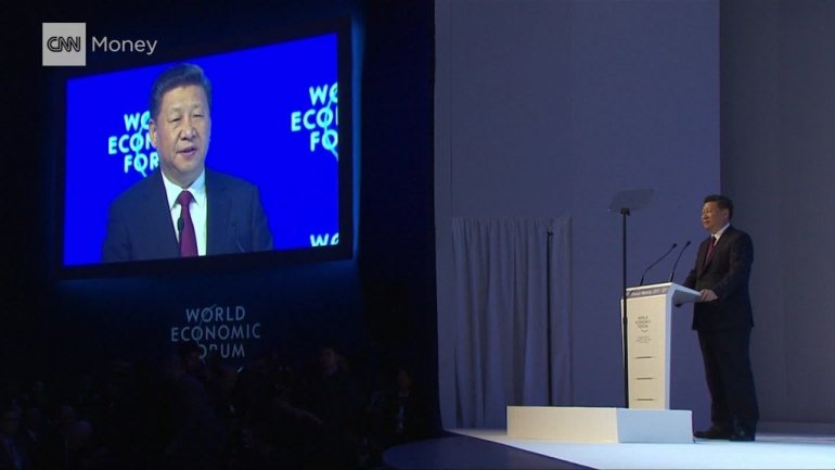 Chinese president slams protectionism, defends globalization