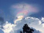 Singapore "fire rainbow" cloud phenomenon lights up sky