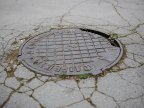 Sewer covers - profitable business for thieves