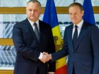 President Dodon tells EU officials he dislikes Moldova's agreements with EU