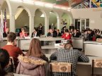 Moldovan students meet with first Ambassadors to Moldova and U.S.A.