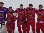 BIG TIME GOOF. The Russian anthem played faultily during the World Ball Hockey Cup finals