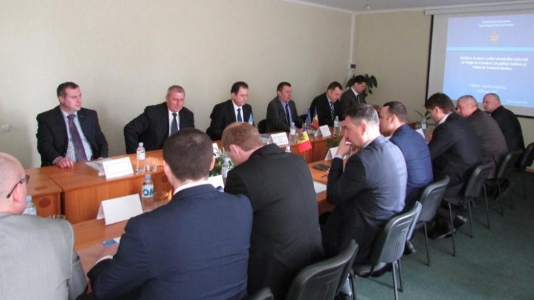 Bilateral meeting between Moldovan and Romanian border authorities (PHOTO)