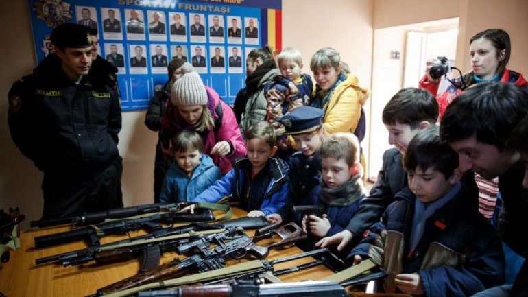 Special Brigade "Fulger" organizes learning activity for children (PHOTO)