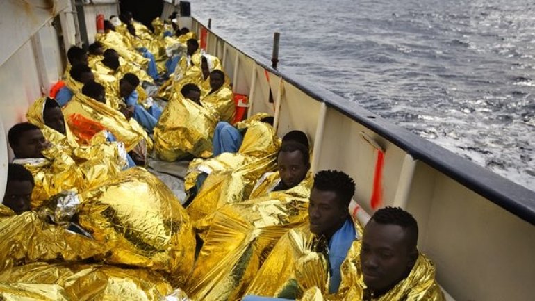 More than 1,300 migrants rescued from Mediterranean in single day