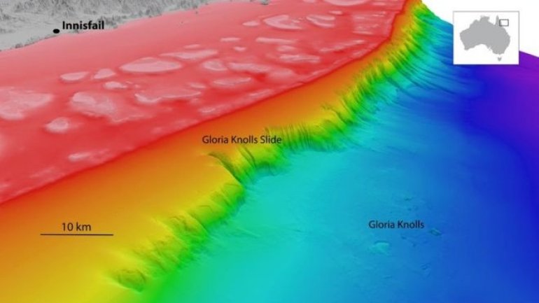 Ancient undersea landslide discovered in Australia