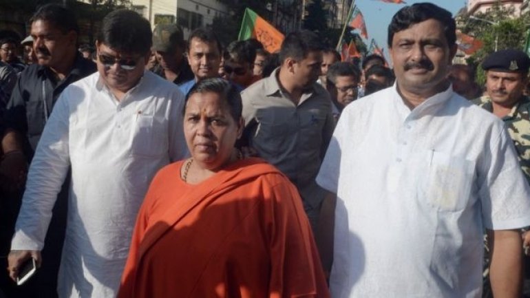 Indian water minister Uma Bharti says she had rapists tortured