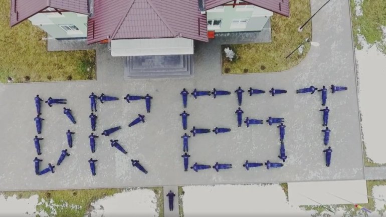 Border Police challenged by Ukrainian counterparts at "22 Push-up Challenge" (VIDEO)