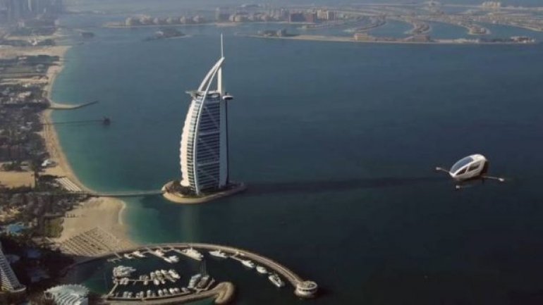 Dubai plans to introduce FLYING drone taxis (VIDEO)