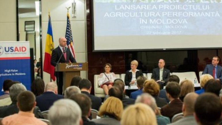 USAID launches high value agriculture project in Moldova. Prime Minister makes this prediction