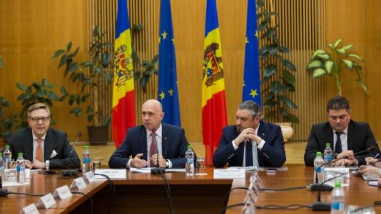  Prime Minister Pavel Filip towards development partners: European integration remains Moldova's main project