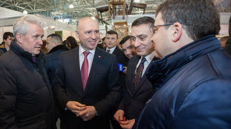 Pavel Filip attends 16th edition of national exhibition "Made in Moldova"