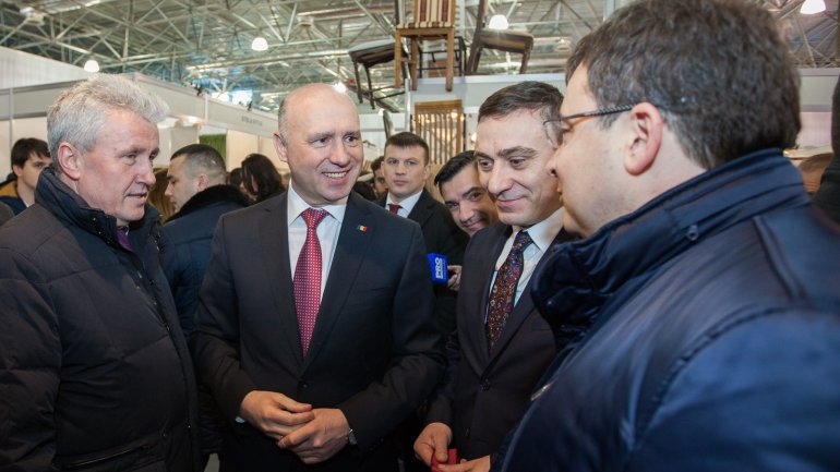 Pavel Filip attends 16th edition of national exhibition "Made in Moldova"