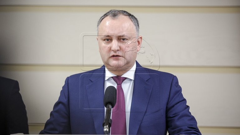 President Igor Dodon REJECTS three Moldovan ambassadors