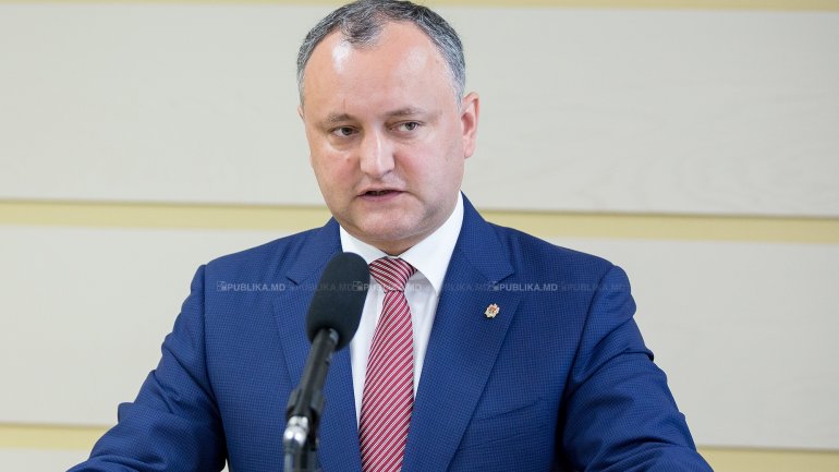 Dodon bans group of National Army soldiers to participate in exercise in Romania