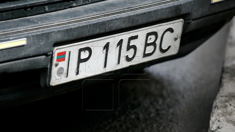 Cars with Transnistrian region number plates registered in 2017