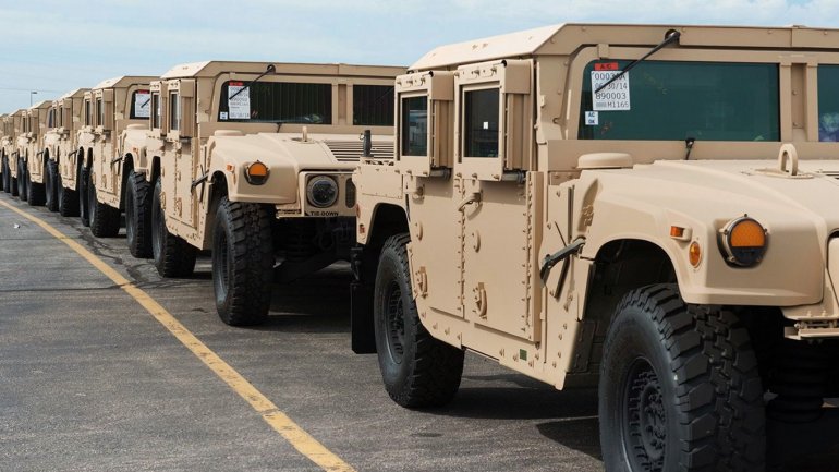 Moldovan Army receives military vehicles from U.S.