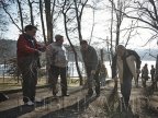 Authorities celebrate anniversary of writer Ion Creanga with street cleaning 