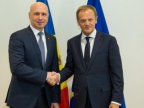 Donald Tusk assures Moldova's Premier Pavel Filip of personal support