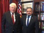 Foreign Minister Andrei Galbur met with congressman David Price