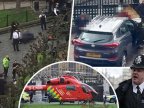 Police officer, STABBED in British Parliament. Perpetrator, SHOT DEAD