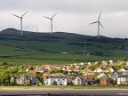 Scotland generated windpower to live for a month