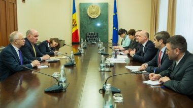 Prime Minister Pavel Filip meets with Russia’s Deputy Minister of Foreign Affairs Grigori Karasin