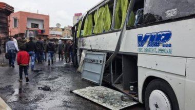 40 die in double bomb attack in Damascus